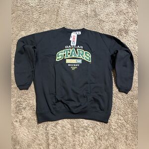Vintage NHL CCM Dallas Stars “triple black” sweater 90s size 2XL